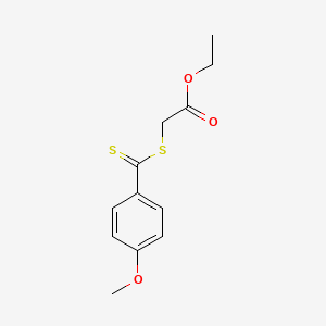 Ethyl 2-(4-methoxyphenylcarbonothioylthio)acetate