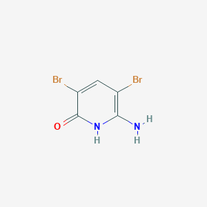 6-Amino-3,5-dibromopyridin-2(1H)-one