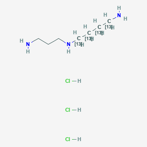 Spermidine-(butyl-13C4) trihydrochloride