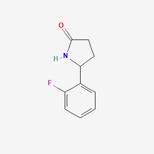 5-(2-Fluorophenyl)pyrrolidin-2-one
