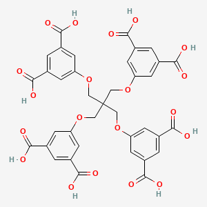 5,5'-((2,2-Bis((3,5-dicarboxyphenoxy)methyl)propane-1,3-diyl)bis(oxy))diisophthalic acid