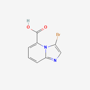 3-Bromoimidazo[1,2-a]pyridine-5-carboxylic acid