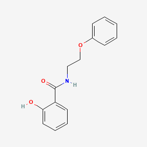 B3321202 2-hydroxy-N-(2-phenoxyethyl)benzamide CAS No. 13156-91-7