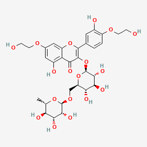 4',7-Di-O-(beta-hydroxyethyl)rutoside