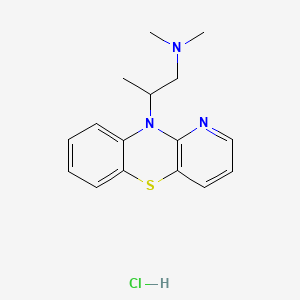 N,N-dimethyl-2-pyrido[3,2-b][1,4]benzothiazin-10-ylpropan-1-amine;hydrochloride