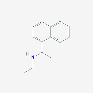 (R)-N-Ethyl-1-(naphthalen-1-yl)ethan-1-amine