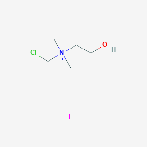 molecular formula C5H13ClINO B3321367 Chlorocholine iodide CAS No. 133933-03-6