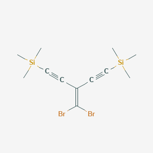 (3-(Dibromomethylene)penta-1,4-diyne-1,5-diyl)bis(trimethylsilane)