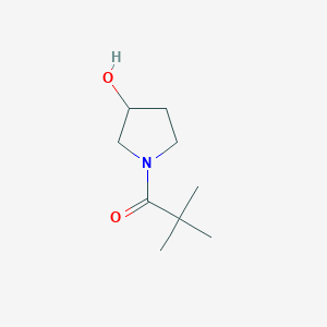 1-(3-Hydroxypyrrolidin-1-yl)-2,2-dimethylpropan-1-one