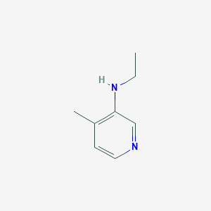 molecular formula C8H12N2 B3321403 N-ethyl-4-methylpyridin-3-amine CAS No. 1341889-55-1