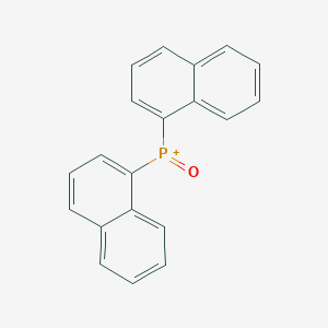 molecular formula C20H14OP+ B3321416 Di(naphthalen-1-yl)phosphine oxide CAS No. 13440-07-8