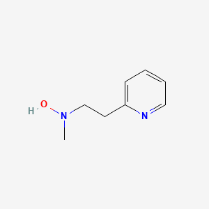 N-Methyl-N-(2-pyridin-2-ylethyl)hydroxylamine
