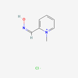 molecular formula C7H9ClN2O B3321685 Pralidoxime chloride, (Z)- CAS No. 13698-37-8