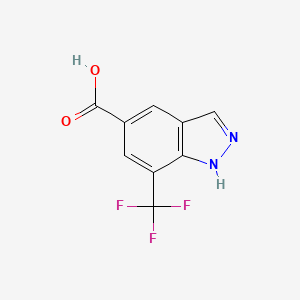 7-(trifluoromethyl)-1H-indazole-5-carboxylic acid