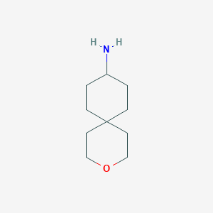 molecular formula C10H19NO B3321724 3-Oxaspiro[5.5]undecan-9-amine CAS No. 1376752-63-4
