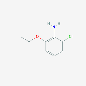 molecular formula C8H10ClNO B3321739 2-Chloro-6-ethoxyaniline CAS No. 1379333-71-7