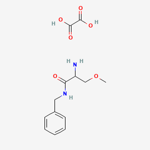 2-amino-N-benzyl-3-methoxypropionamide monooxalate