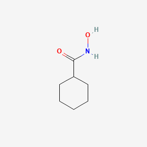 molecular formula C7H13NO2 B3321746 N-hydroxycyclohexanecarboxamide CAS No. 13810-02-1