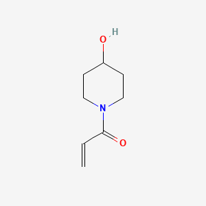 molecular formula C8H13NO2 B3321866 1-(4-Hydroxypiperidin-1-yl)prop-2-en-1-one CAS No. 139252-43-0