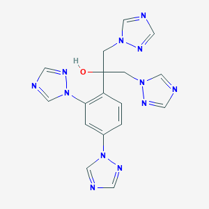 B033219 2-[2,4-Bis(1,2,4-triazol-1-yl)phenyl]-1,3-bis(1,2,4-triazol-1-yl)propan-2-ol CAS No. 871550-18-4