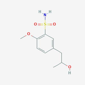 5-(2-Hydroxypropyl)-2-methoxybenzenesulfonamide