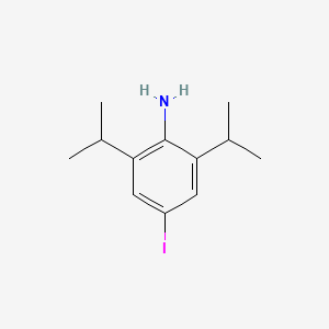 4-Iodo-2,6-bis(1-methylethyl)benzenamine