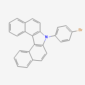7-(4-Bromophenyl)-7H-dibenzo[c,g]carbazole