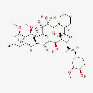 molecular formula C44H71NO13 B3322338 Oxacyclohexane open ring tacrolimus CAS No. 144432-23-5