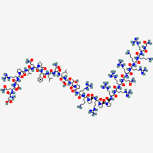 molecular formula C164H286N66O40 B3322343 Brimapitide CAS No. 1445179-97-4