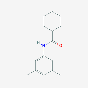 molecular formula C15H21NO B332239 N-(3,5-dimethylphenyl)cyclohexanecarboxamide 