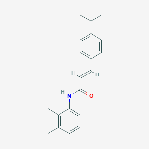 molecular formula C20H23NO B332242 N-(2,3-dimethylphenyl)-3-(4-isopropylphenyl)acrylamide 