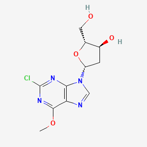 molecular formula C11H13ClN4O4 B3322488 Unii-2nds4U2sdz CAS No. 146196-07-8