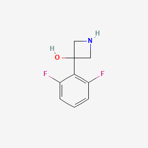 3-(2,6-Difluorophenyl)azetidin-3-ol