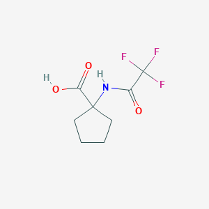 1-Trifluoroacetylaminocyclopentanecarboxylic acid
