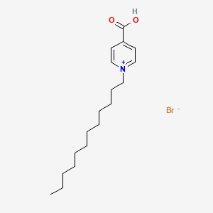 4-Carboxy-1-dodecylpyridin-1-ium bromide