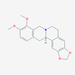 molecular formula C20H21NO4 B033228 （R）-加拿大藤碱 CAS No. 2086-96-6