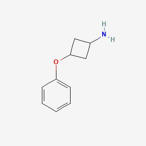 molecular formula C10H13NO B3322847 3-Phenoxycyclobutan-1-amine CAS No. 1541520-86-8