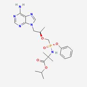 molecular formula C22H31N6O5P B3322976 Unii-sgk6176zdo CAS No. 1571076-26-0