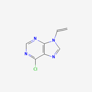 molecular formula C7H5ClN4 B3323009 6-Chloro-9-vinyl-9H-purine CAS No. 15816-12-3