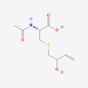 molecular formula C9H15NO4S B3323055 N-Acetyl-S-(2-hydroxy-3-butenyl)cysteine CAS No. 159092-64-5