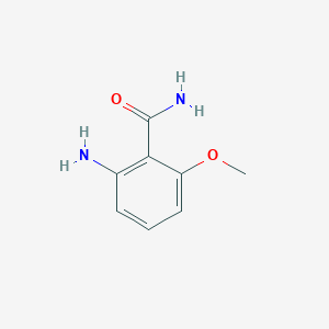 molecular formula C8H10N2O2 B3323062 2-氨基-6-甲氧基苯甲酰胺 CAS No. 1591-38-4