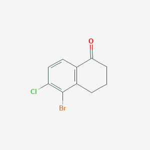 5-Bromo-6-chloro-3,4-dihydronaphthalen-1(2H)-one