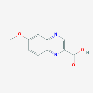 2-Quinoxalinecarboxylic acid, 6-methoxy-