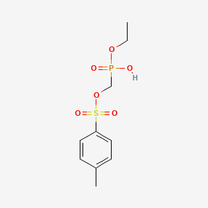 molecular formula C10H15O6PS B3323190 甲苯磺酰氧甲基膦酸单乙酯 CAS No. 161760-09-4