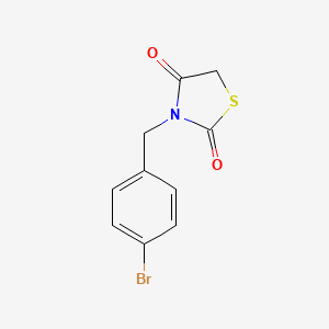 3-(4-Bromobenzyl)-1,3-thiazolidine-2,4-dione