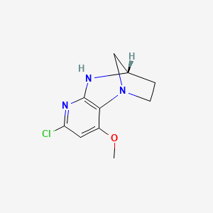 (4S)-7-Chloro-9-methoxy-2,3,4,5-tetrahydro-1,4-methanopyrido[2,3-b][1,4]diazepine