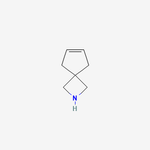 molecular formula C7H11N B3323474 2-氮杂螺[3.4]辛-6-烯 CAS No. 1638766-90-1