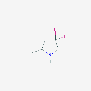 (2R)-4,4-Difluoro-2-methylpyrrolidine