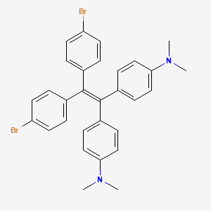 4,4'-(2,2-Bis(4-bromophenyl)ethene-1,1-diyl)bis(N,N-dimethylaniline)