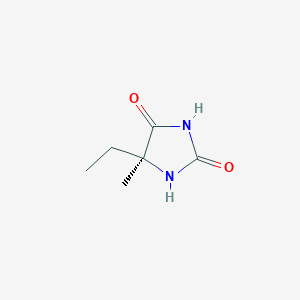 molecular formula C6H10N2O2 B3323701 (S)-5-Ethyl-5-methylimidazolidine-2,4-dione CAS No. 16820-13-6